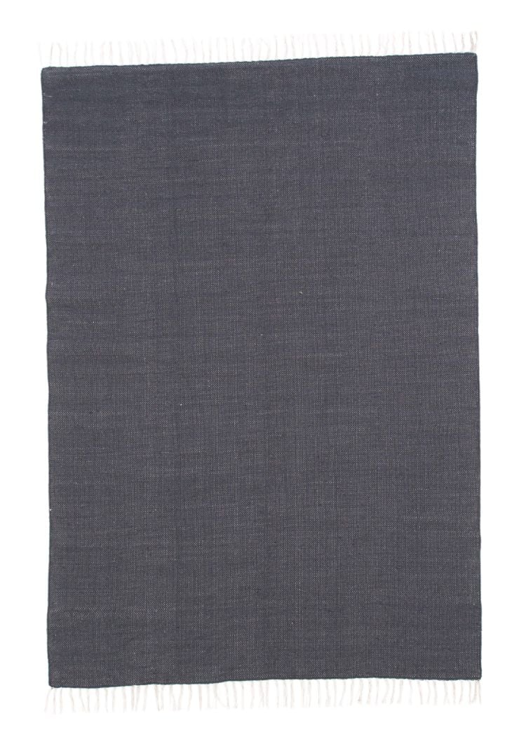 Telly Grå 170x240 cm Bomullsmatta