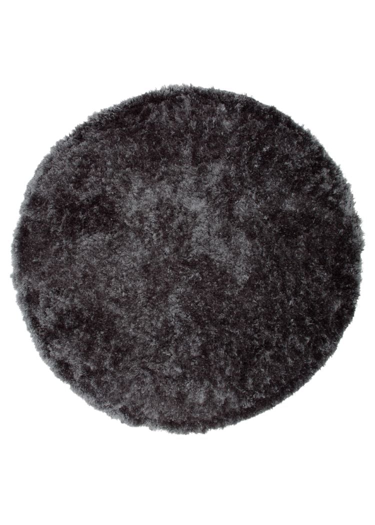Harit Mörkgrå Rund 200 cm Ryamatta