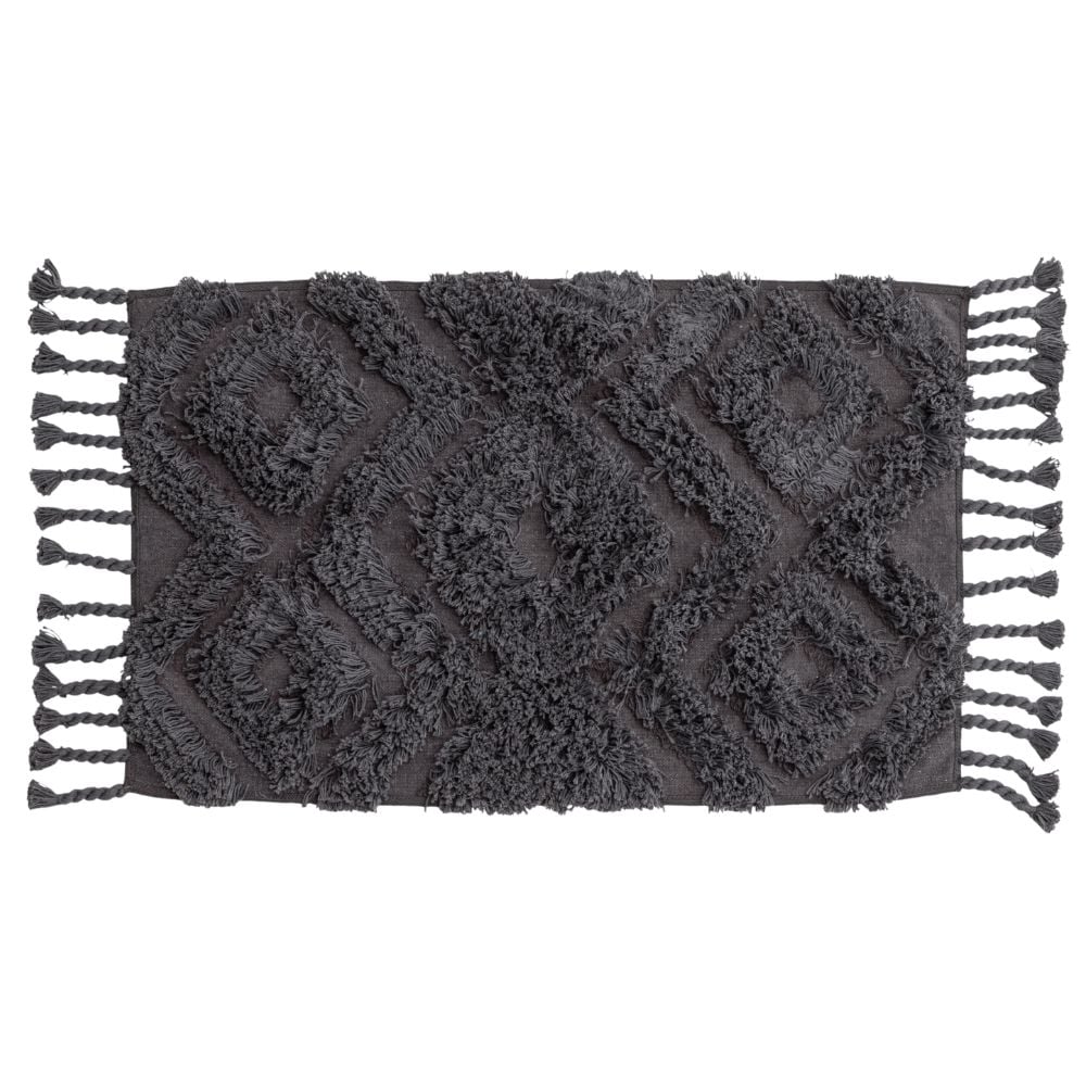 Rio Mörkgrå 50x80 cm Badrumsmatta