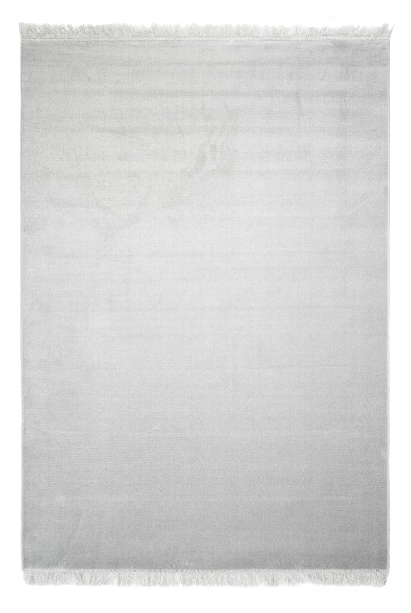 Monti Ljusgrå 160x230 cm Viskosmatta
