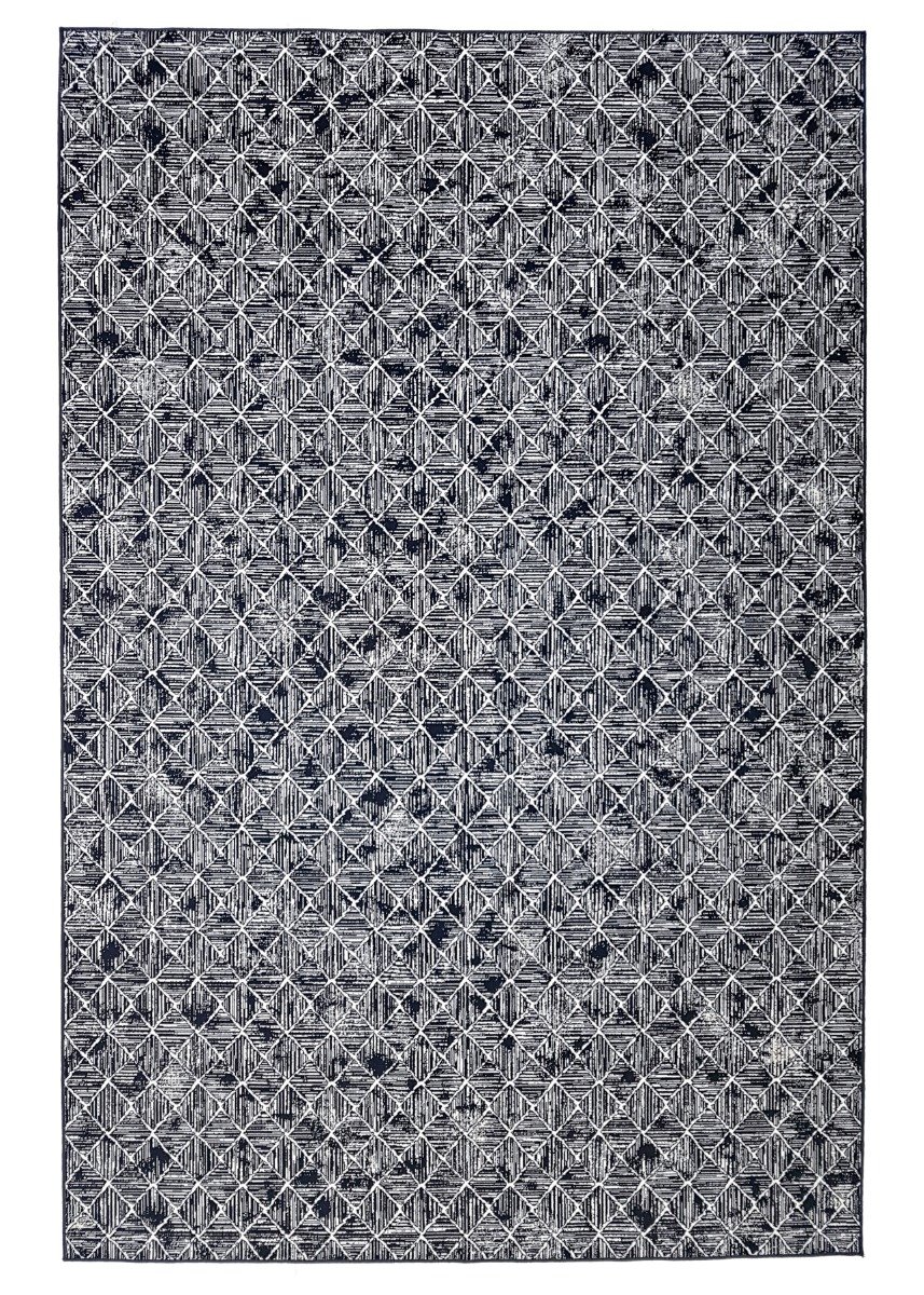 Cob Blå 160x230 cm Viskosmatta