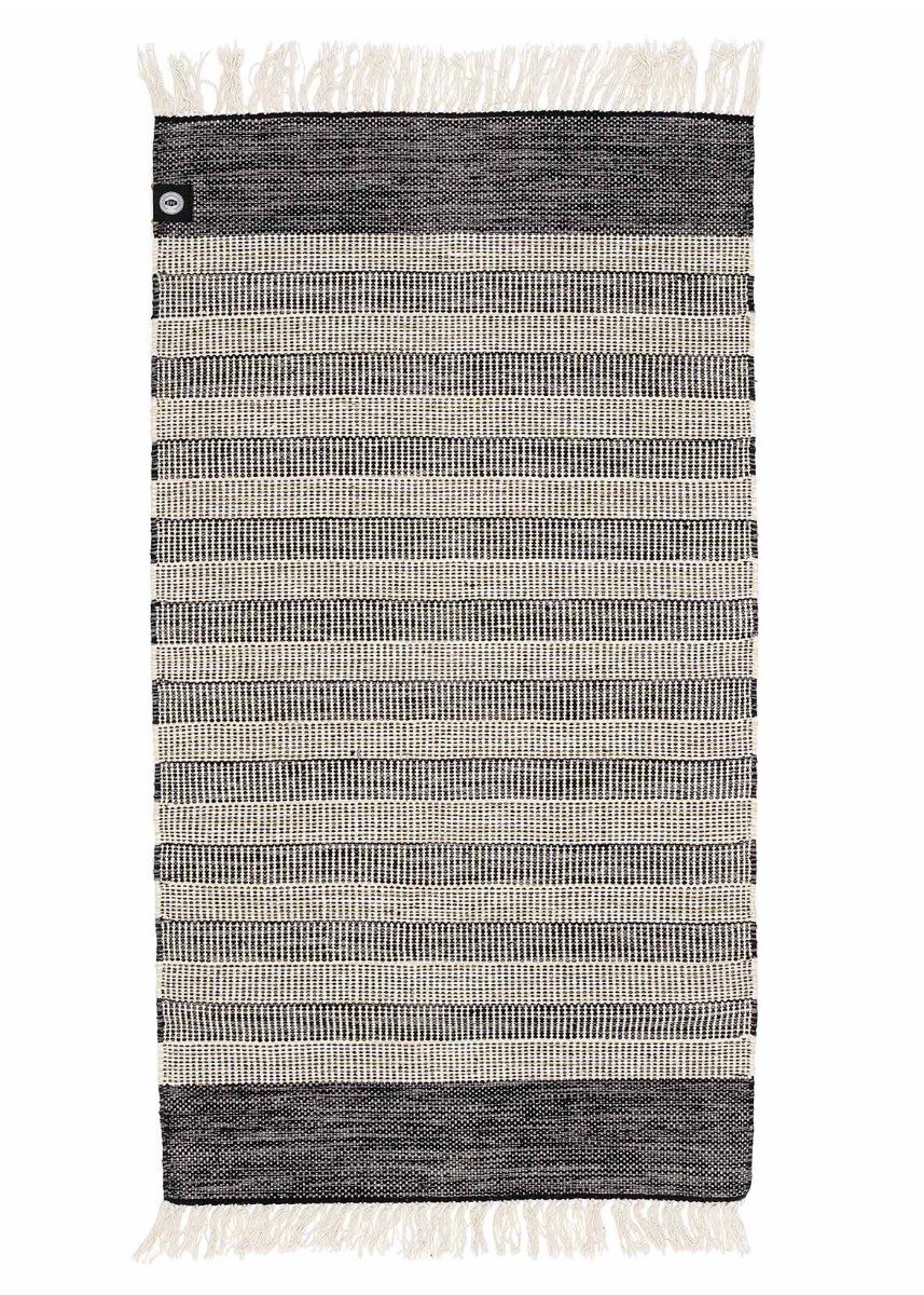 Morgan Antracit 75x135 cm Bomullsmatta