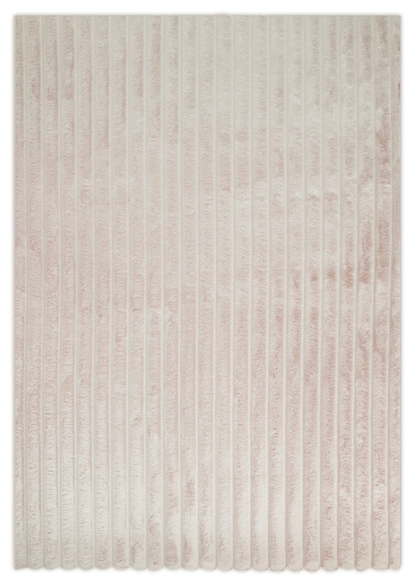 Rabbit Stripe Ljusbeige 200x290 cm Pälsmatta