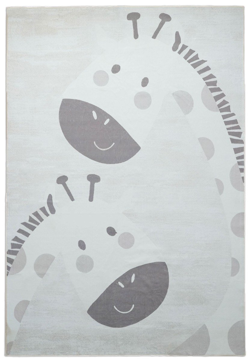 Zappy Giraffe Kräm 120x170 cm Barnmatta