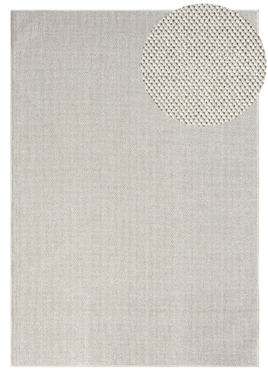 Tokyo Offwhite 280x380 cm Ullmatta-look