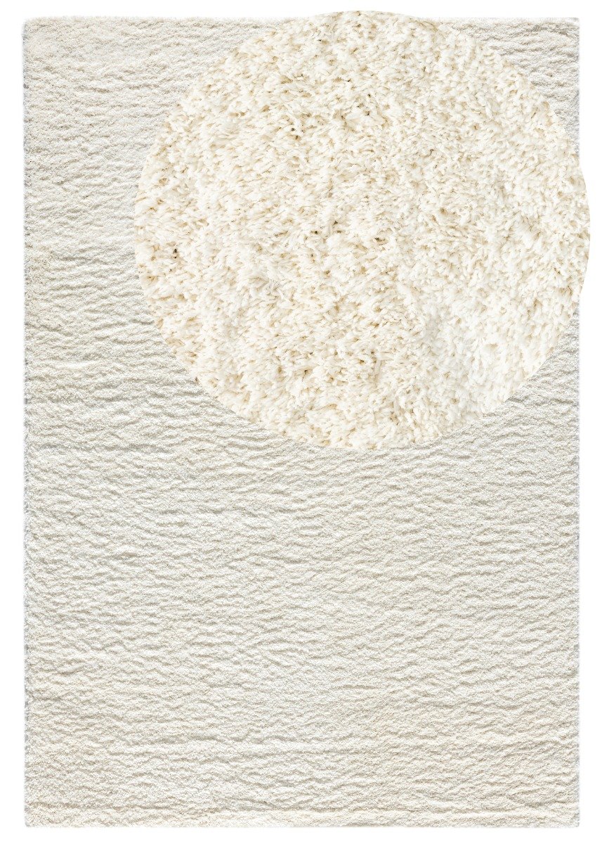 Softy Offwhite 160x230 cm Mjuk Ryamatta