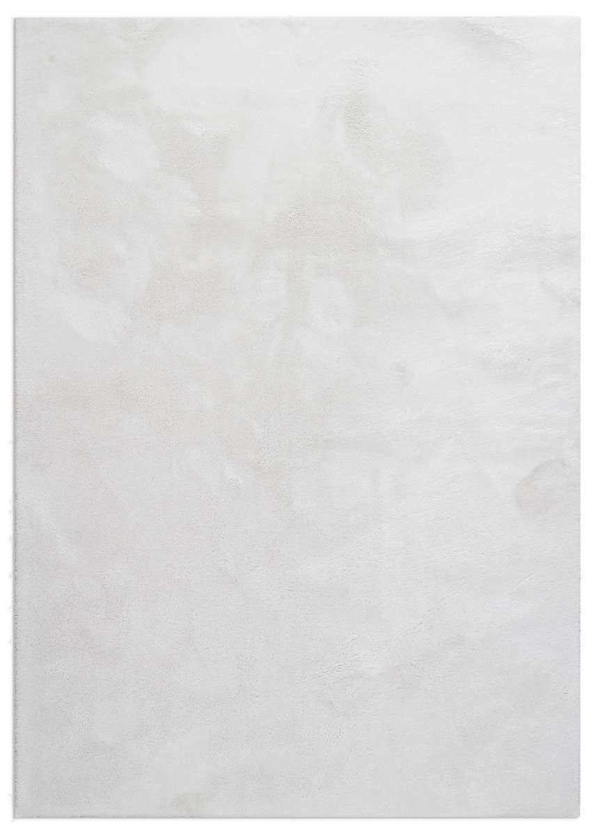Fluffy Offwhite 140x200 cm Tvättbar Mjuk Ryamatta