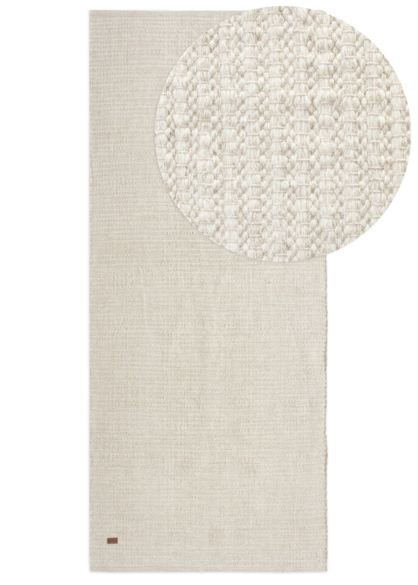 Molly Offwhite 75x150 cm Ullmatta