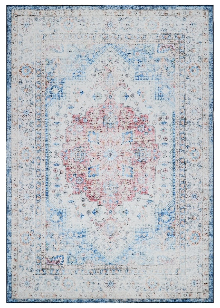 Noel Ocean Multi 160x230 cm Tvättbar Wiltonmatta
