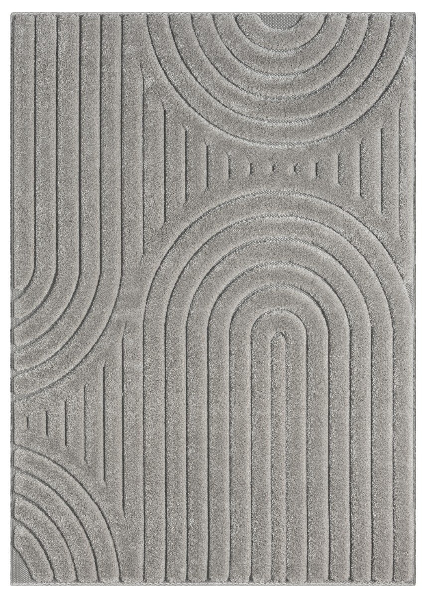Steam Heat Grå 240x340 cm Ryamatta
