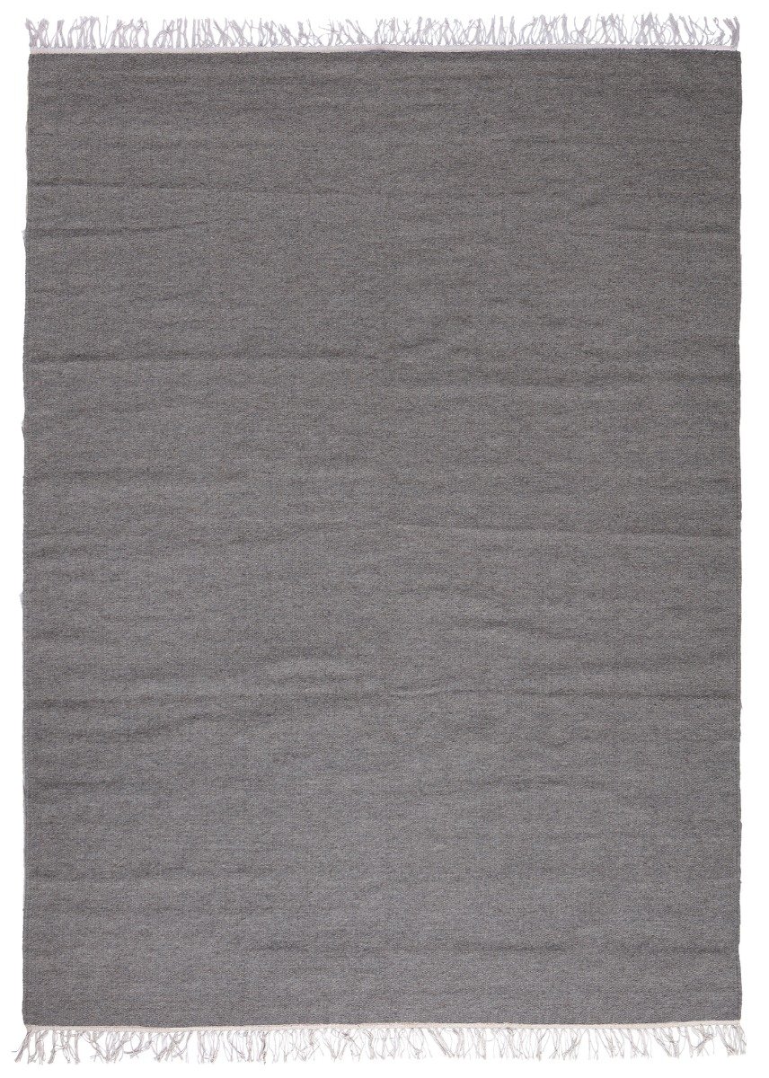 Dravik Grå 240x340 cm Ullmatta