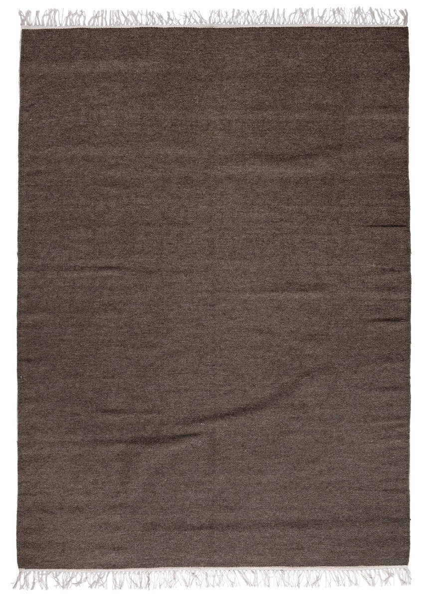 Dravik Brun 240x340 cm Ullmatta