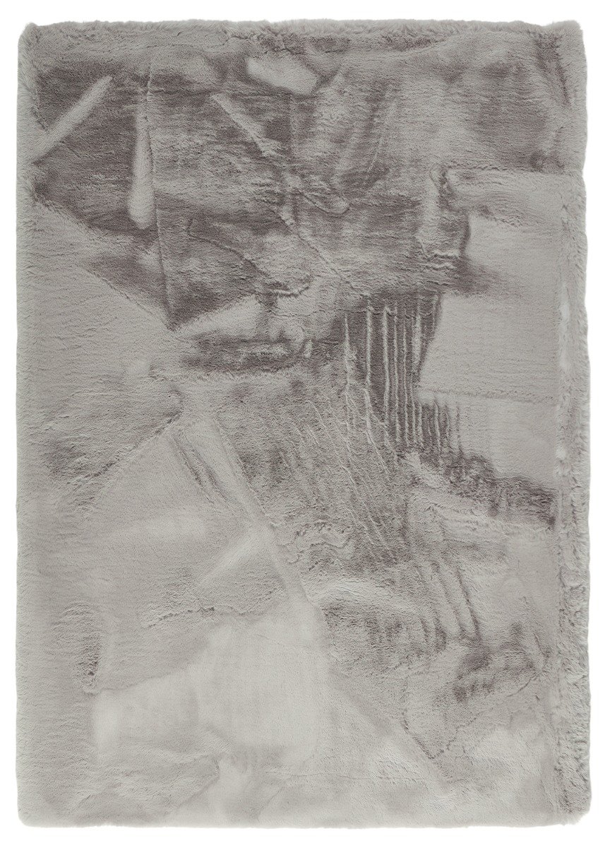 Norris Ljusgrå 160x230 cm Pälsmatta