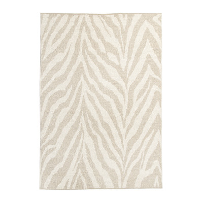 Toledo beige - handvävd ullmatta